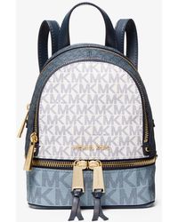 MICHAEL Michael Kors Rhea Medium Color-block Logo Backpack ...