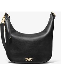 izzy large leather shoulder bag