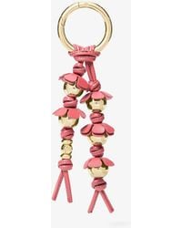 MICHAEL Michael Kors - Embellished Floral Bag Charm - Lyst