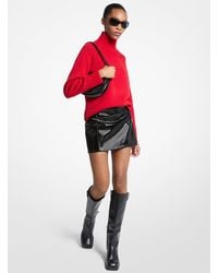 MICHAEL Michael Kors - Mkjersey De Cuello Vuelto De Lana - Lyst