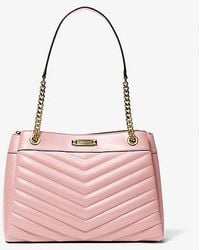 Michael Kors - Whitney Medium Quilted Tote Bag - Lyst