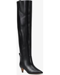 MICHAEL Michael Kors - Michael Kors Daniela Leather Boot - Lyst