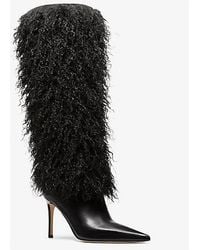 MICHAEL Michael Kors - Dawn Faux Shearling Boot - Lyst