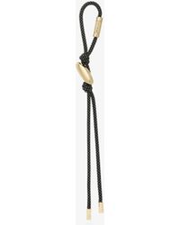 MICHAEL Michael Kors - Mk Initial-Tone And Speckled Cord Bag Charm - Lyst