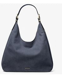 Michael Kors - Nolita Large Nubuck Hobo Shoulder Bag - Lyst