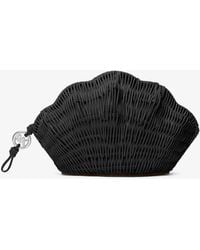 MICHAEL Michael Kors - Mk Shelly Rattan Clutch - Lyst