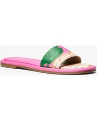 Michael Kors - X Christina Zimpel Dana Slide Sandal - Lyst
