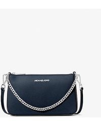Michael Kors Outlet - Mk Jet Set Medium Saffiano Leather Crossbody Bag - Lyst