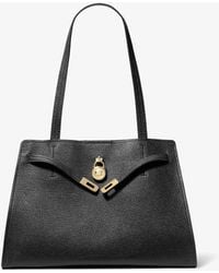 MICHAEL Michael Kors - Michael Kors Hamilton Moderne Large Leather Tote Bag - Lyst