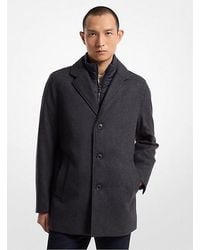 Michael Kors - 2-in-1 Wool Blend Coat - Lyst