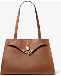 Michael Kors - Michael Kors Hamilton Moderne Large Leather Tote Bag - Lyst