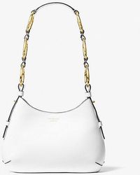 Michael Kors - Bardot Mini Leather Hobo Shoulder Bag - Lyst
