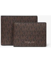 Save 5% Mens Accessories Wallets and cardholders Michael Kors Money Pieces Card Holder in Blue for Men 