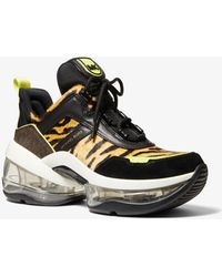 michael kors chessa trainer