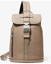 Michael Kors - Mk Hudson Leather Aviator Sling Pack - Lyst