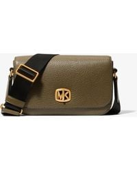 Michael Kors - Michael Kors Bryant Small Leather Crossbody Bag - Lyst
