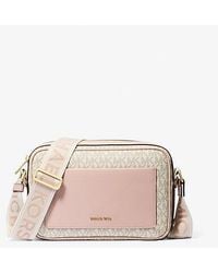 Michael Kors - Maeve Large Signature Logo Crossbody Bag - Lyst