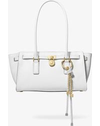 MICHAEL Michael Kors - Mk Hamilton Moderne Small Leather Satchel - Lyst