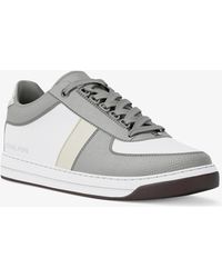Michael Kors - Mk Brady Color-Block Leather Trainers - Lyst