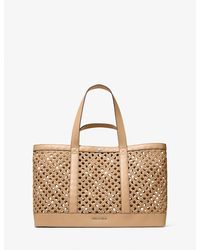 Michael Kors - Mkbolso Tote Whitley Mediano Tejido A Mano - Lyst