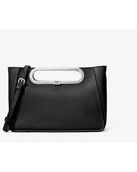 Michael Kors - Chelsea Large Saffiano Leather Convertible Crossbody Bag - Lyst