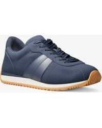 Michael Kors - Mk Reign Suede Trainer - Lyst