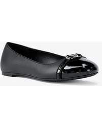 MICHAEL Michael Kors - Mk Mandy Leather Moccasin - Lyst
