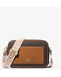 Michael Kors - Maeve Large Signature Crossbody Bag - Lyst