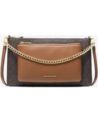 MICHAEL Michael Kors - Jet Set Medium Pocket Convertible Crossbody Bag - Lyst