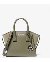 Michael Kors - Avril Extra-Small Leather Satchel - Lyst