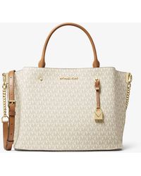 mk isla large satchel