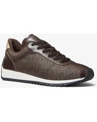 Michael Kors - Mk Sneaker Rhodes Con Stampa Logo - Lyst