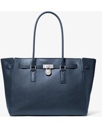 MICHAEL Michael Kors - Mk Hamilton Moderne Large Leather Tote Bag - Lyst