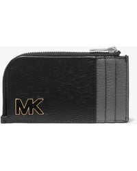 Michael Kors L Zip Wallet - Black