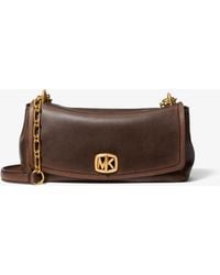 MICHAEL Michael Kors - Mk Bryant Small Leather Convertible Shoulder Bag - Lyst