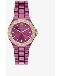Michael Kors - Mini Lennox Pavé-Tone Watch - Lyst