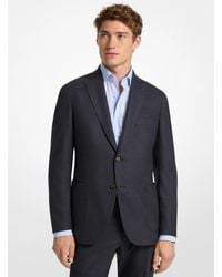 Michael Kors - Mk Glen Plaid Wool Blend Blazer - Lyst