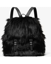 MICHAEL Michael Kors - Quinn Medium Flap Backpack - Lyst
