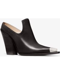 brina leather mule