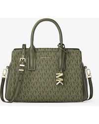 MICHAEL Michael Kors - Mk Borsa A Mano Laila Piccola Con Logo - Lyst