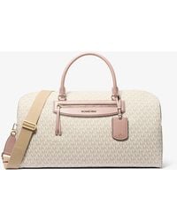 MICHAEL Michael Kors - Mk Borsa Da Weekend Jet Set Travel Extra-Large Con Logo - Lyst