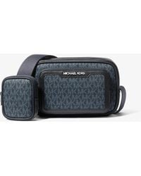 Michael Kors - Cooper Signature Logo Camera Crossbody Bag With Pouch - Lyst