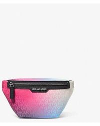 Michael Kors - Cooper Ombré Signature Logo Sling Pack - Lyst