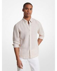 Michael Kors - Mk Linen Shirt - Lyst