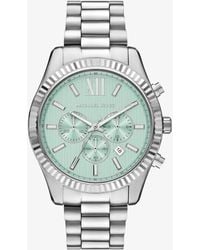 Michael Kors - Mk Oversized Lexington-Tone Watch - Lyst