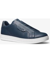 Michael Kors - Keating Leather Slip-on Sneaker - Lyst