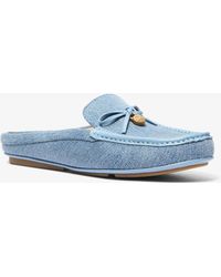 MICHAEL Michael Kors - Mk Greta Denim Mule - Lyst