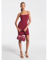 MICHAEL Michael Kors - Mk Stretch Knit Cami Dress - Lyst