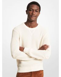 michael kors waffle knit sweater