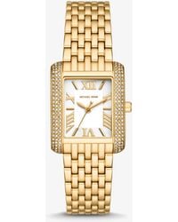 Michael Kors - Emery Three-hand Stainless Steel Watch 27mm X 33mm - Lyst